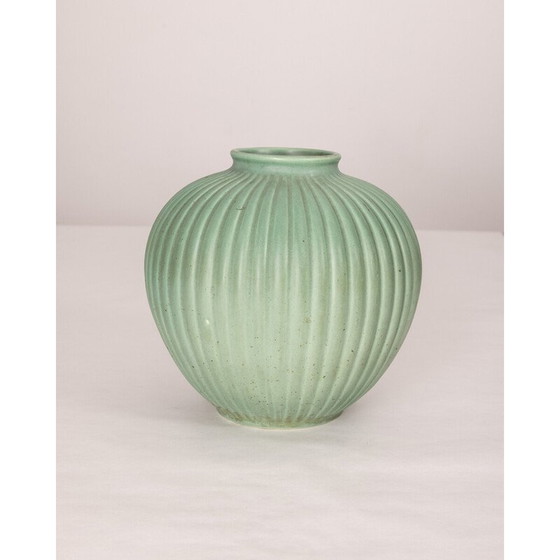 Image 1 of Vase vintage en céramique de Giovanni Gariboldi pour Richard Ginori, Italie 1950
