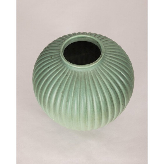 Image 1 of Vase vintage en céramique de Giovanni Gariboldi pour Richard Ginori, Italie 1950