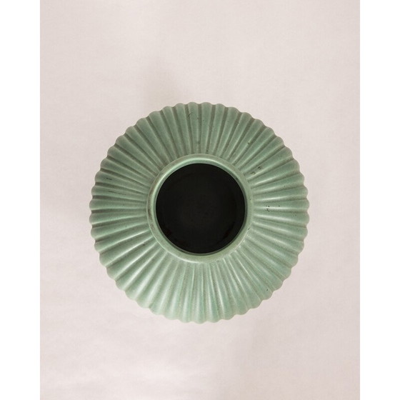 Image 1 of Vase vintage en céramique de Giovanni Gariboldi pour Richard Ginori, Italie 1950