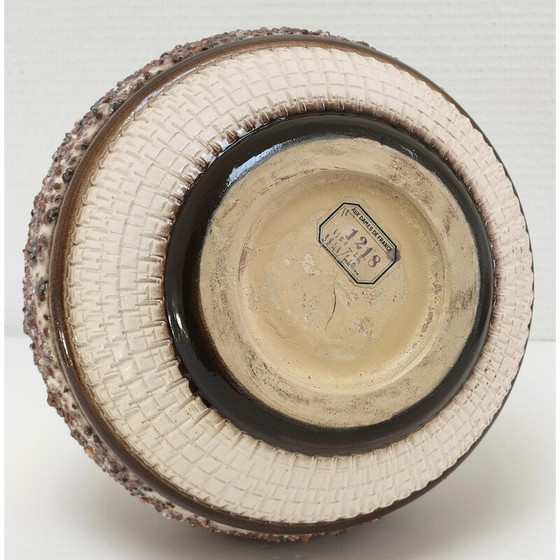 Image 1 of Vase boule vintage en céramique Art Déco