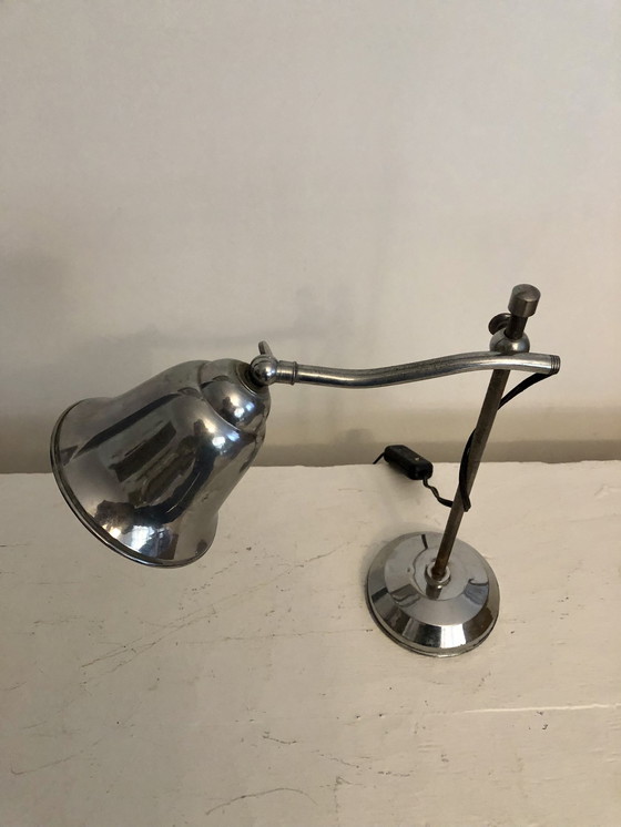 Image 1 of Lampe Cocotte Articulée Et Réglable Années 1940/1950