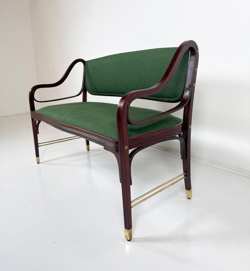 Banc "412" par Otto Wagner pour J&J Kohn, Autriche, 1900S