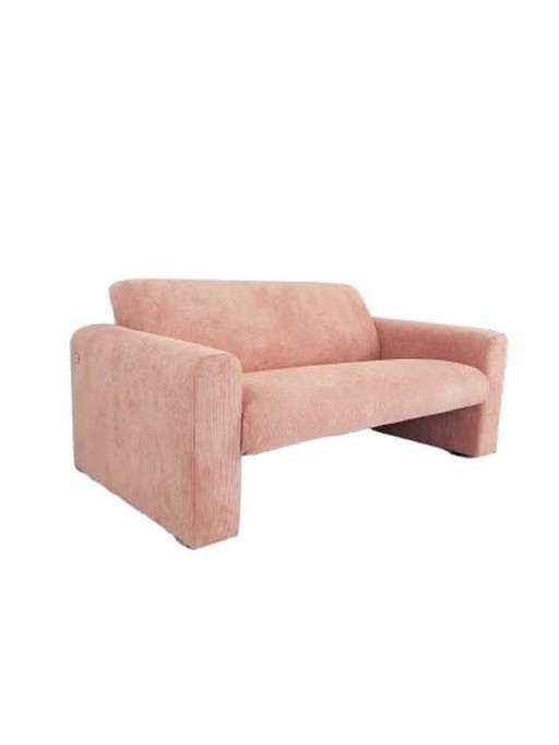 Banc Artifort rose Modèle 691