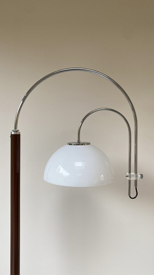 Mid Century Artiforte Lampadaire double arc