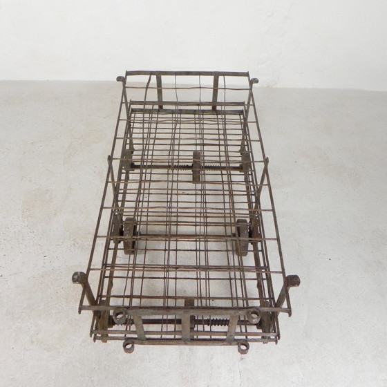 Image 1 of Chariot à vin industriel pour 50 bouteilles de vin, 1930s