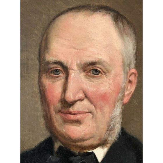 Image 1 of Huile sur toile ancienne de l'école de Lyon signée par Paul Claude Jance