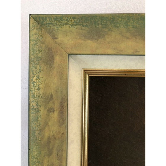 Image 1 of Huile sur toile ancienne de l'école de Lyon signée par Paul Claude Jance