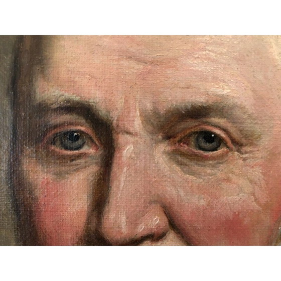 Image 1 of Huile sur toile ancienne de l'école de Lyon signée par Paul Claude Jance