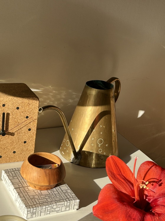 Image 1 of Hayno Focken Burg Giebichenstein 1930 Pot à cactus Bauhaus laiton