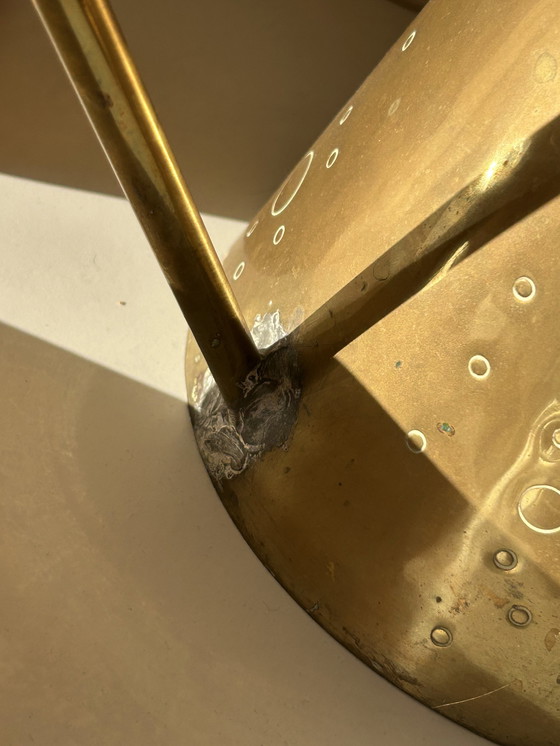 Image 1 of Hayno Focken Burg Giebichenstein 1930 Pot à cactus Bauhaus laiton