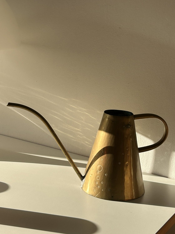 Image 1 of Hayno Focken Burg Giebichenstein 1930 Pot à cactus Bauhaus laiton