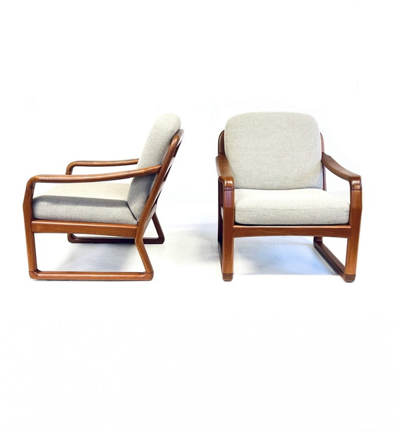 Image 1 of 2X Fauteuil Dyrlund, années 1960