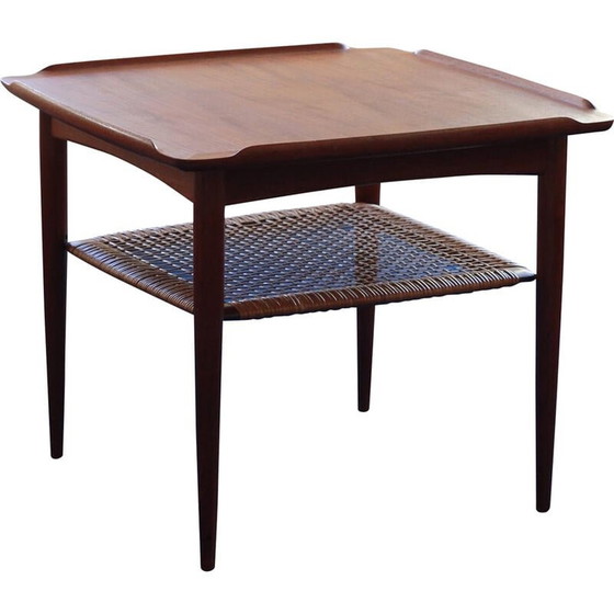 Image 1 of Table d'appoint vintage en teck par Poul Jensen pour Selig for Jensen, 1960
