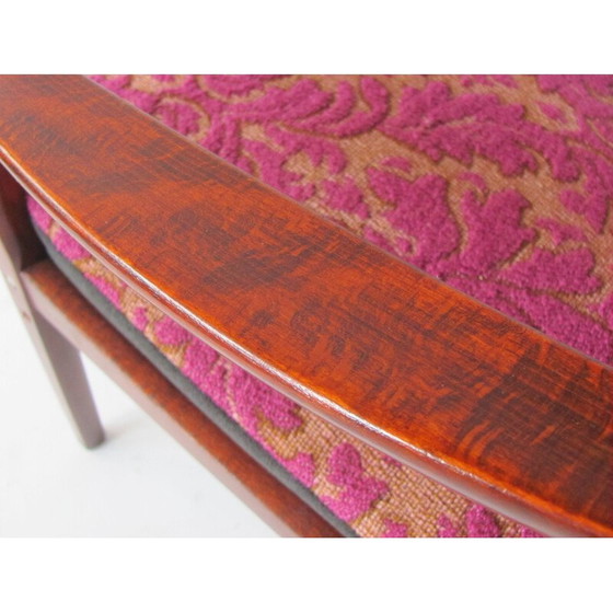 Image 1 of Fauteuil vintage en violet de Jitona, Tchécoslovaquie 1965