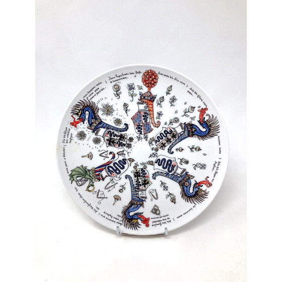 Image 1 of Assiette vintage pour Fornasetti, Italie