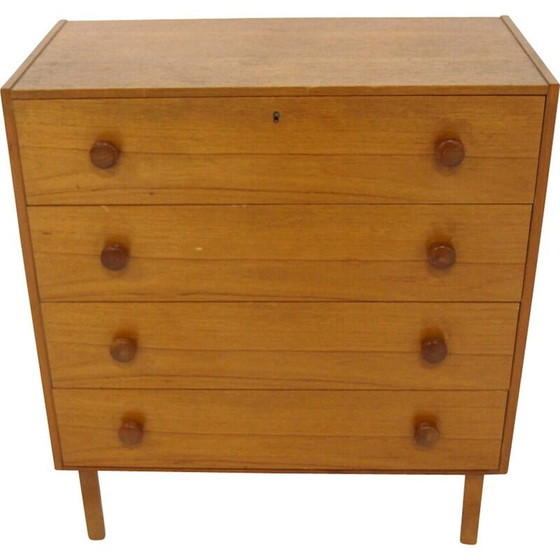 Image 1 of Commode scandinave vintage en teck, Suède 1960