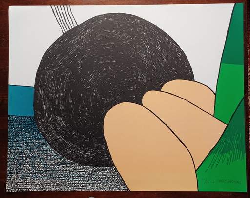 Joan Gardy Artigas : "Ostie", lithographie