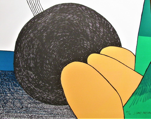 Joan Gardy Artigas : "Ostie", lithographie