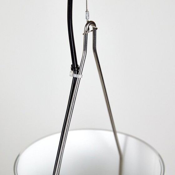 Image 1 of Lampe suspendue vintage "Soho" en verre opalin par Gunnel Svensson pour Bsweden, 2000