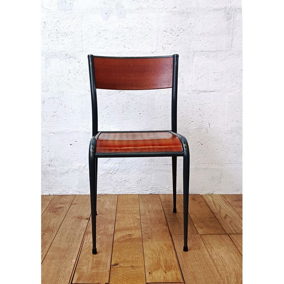 Image 1 of Chaise vintage en métal "Mullca 510", années 1950