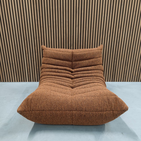 Image 1 of Ligne Roset Togo 1 Seater Orange/Brown