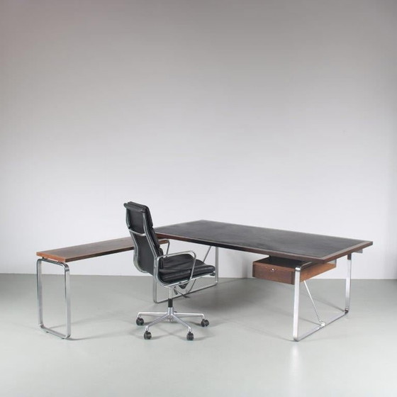 Image 1 of Bureau en forme de L par Jorge Lund & Ole Larsen pour Bo-Ex, Danemark 1960