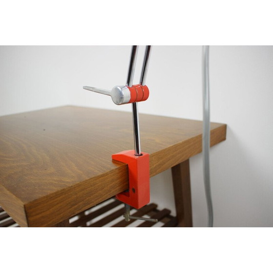 Image 1 of Lampe de table réglable en métal laqué vintage, Tchécoslovaquie 1960