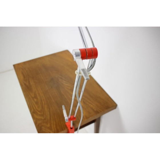 Image 1 of Lampe de table réglable en métal laqué vintage, Tchécoslovaquie 1960