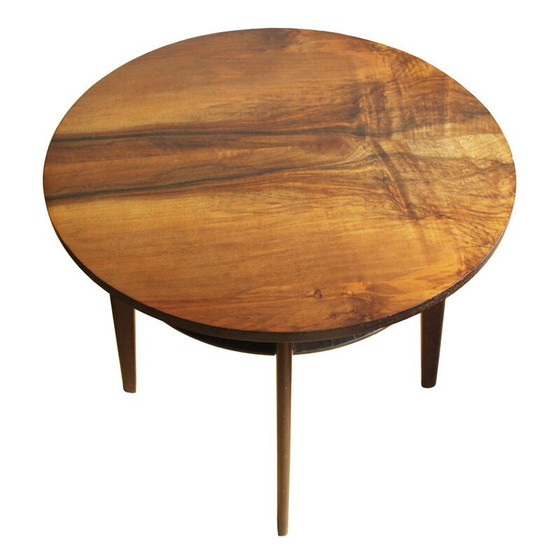 Image 1 of Table basse en bois du milieu du siècle, Tchécoslovaquie années 1960