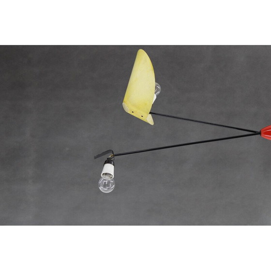 Image 1 of Lampe suspendue vintage par Josef Hurka, Tchécoslovaquie 1960