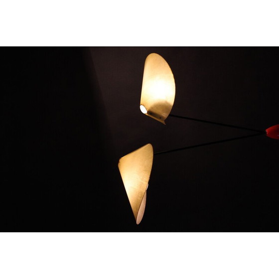 Image 1 of Lampe suspendue vintage par Josef Hurka, Tchécoslovaquie 1960
