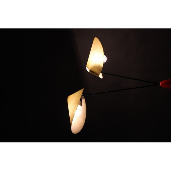 Image 1 of Lampe suspendue vintage par Josef Hurka, Tchécoslovaquie 1960