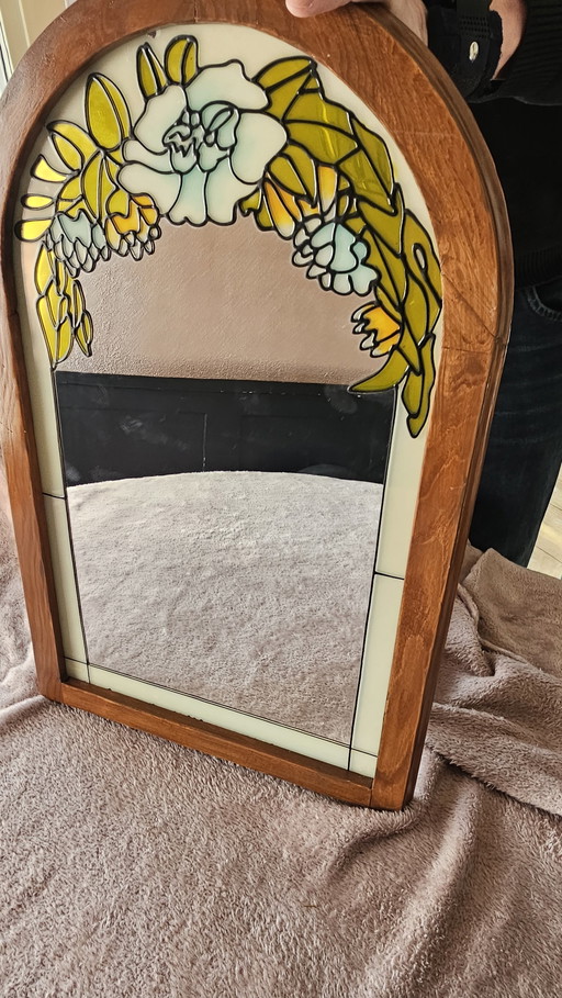 Miroir Tiffany Style Art Déco