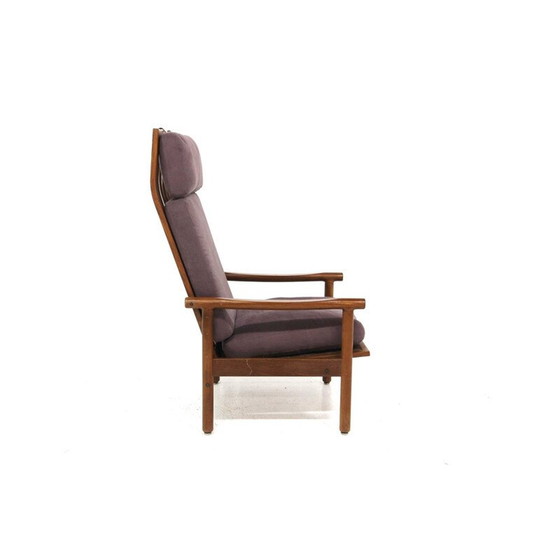 Image 1 of Fauteuil scandinave vintage en teck par Erik Wørtz pour Möbel-Ikea, 1960s