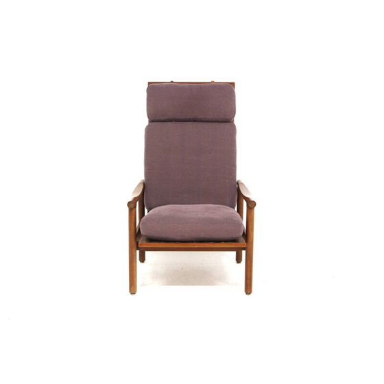 Image 1 of Fauteuil scandinave vintage en teck par Erik Wørtz pour Möbel-Ikea, 1960s