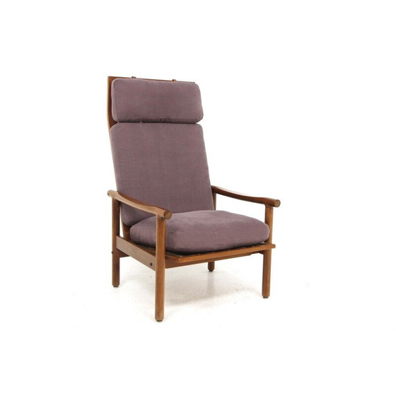 Image 1 of Fauteuil scandinave vintage en teck par Erik Wørtz pour Möbel-Ikea, 1960s
