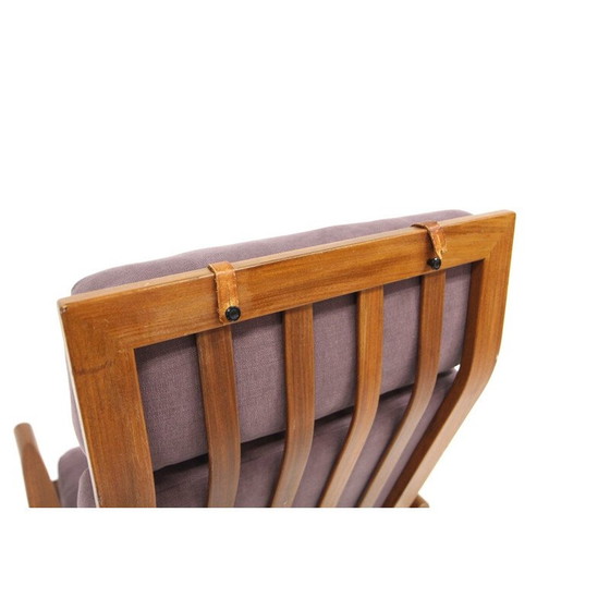 Image 1 of Fauteuil scandinave vintage en teck par Erik Wørtz pour Möbel-Ikea, 1960s