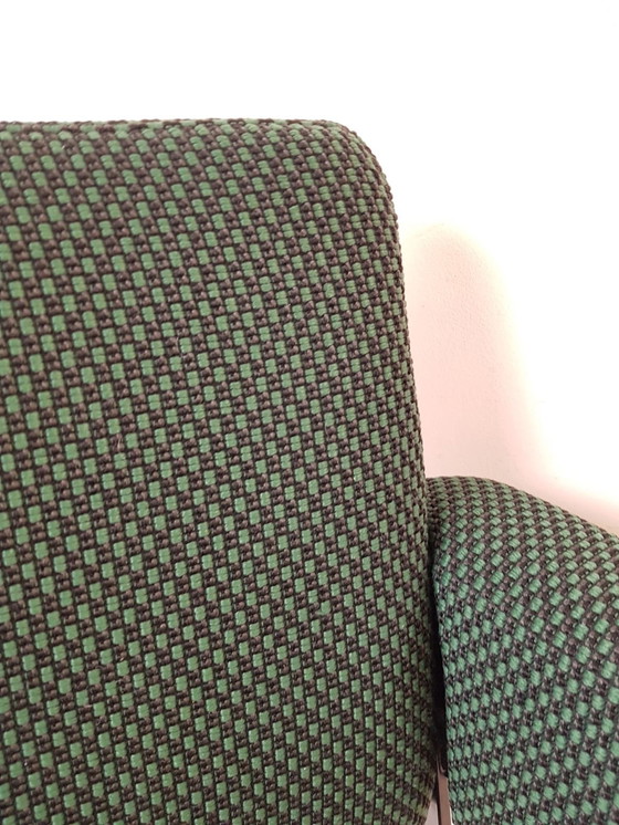 Image 1 of 6 chaises cordemeijer gispen | nouvellement tapissées De Ploeg