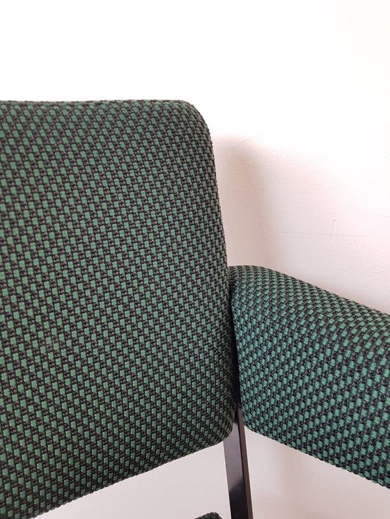 Image 1 of 6 chaises cordemeijer gispen | nouvellement tapissées De Ploeg