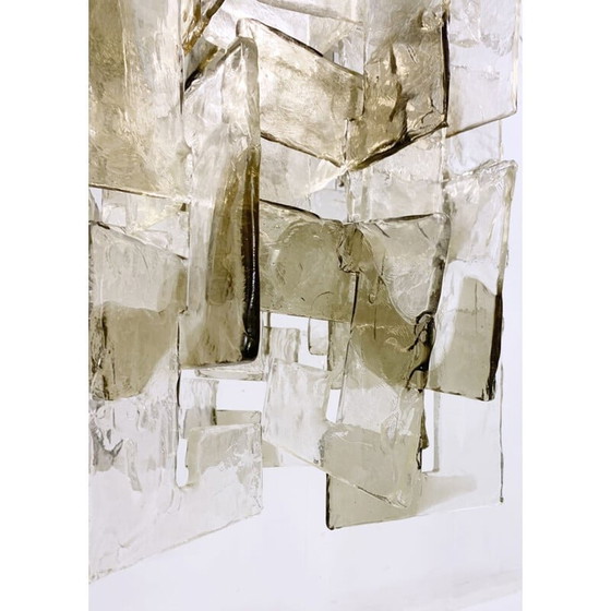 Image 1 of Suspension vintage en verre de Murano par Carlo Nason pour Mazzega, Italie 1960