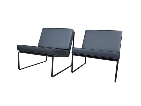 Image 1 of Ensemble de 2 chaises longues "024" par Kho Liang Ie pour Artifort