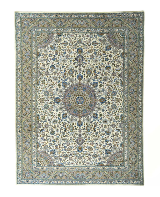 Tapis Kashmar en liège noué à la main - 402 X 300 cm