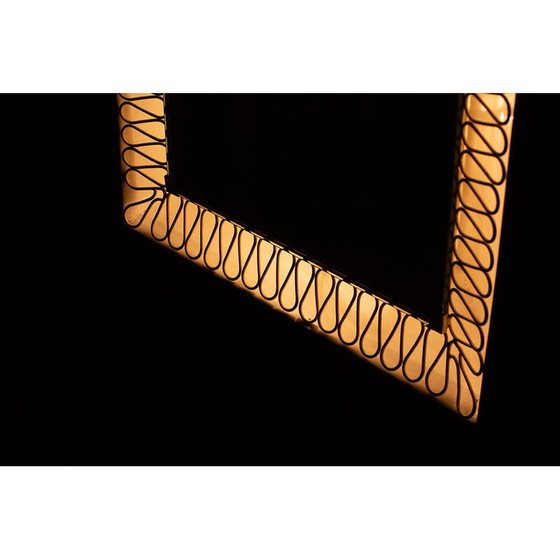 Image 1 of Miroir vintage en métal laqué de Josef Frank, Suède 1940