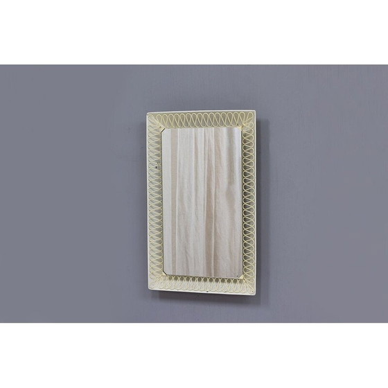 Image 1 of Miroir vintage en métal laqué de Josef Frank, Suède 1940