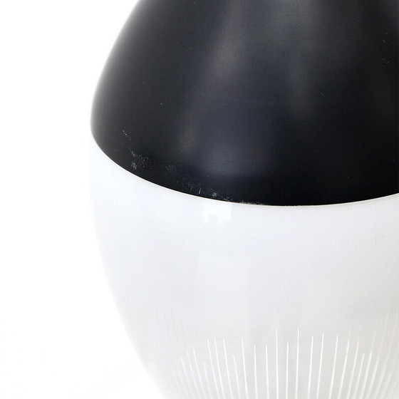 Image 1 of Lustre vintage en laiton avec 3 gouttes, Italie 1950