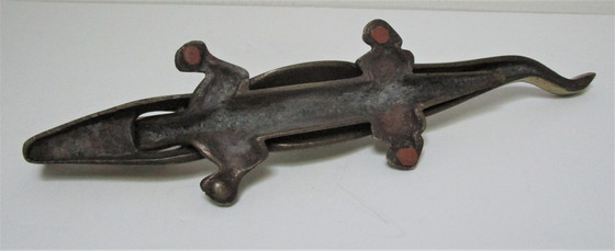 Image 1 of Casse-Noix Crocodile Xl Laiton L. 35 Cm