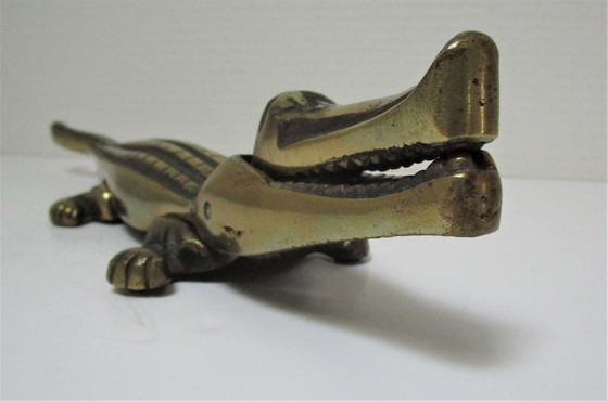 Image 1 of Casse-Noix Crocodile Xl Laiton L. 35 Cm