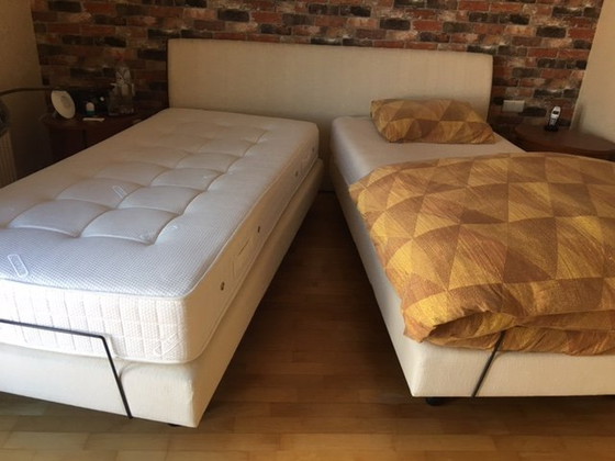 Image 1 of Pullman Boxspring Silverline, 2 personnes Xl, réglable