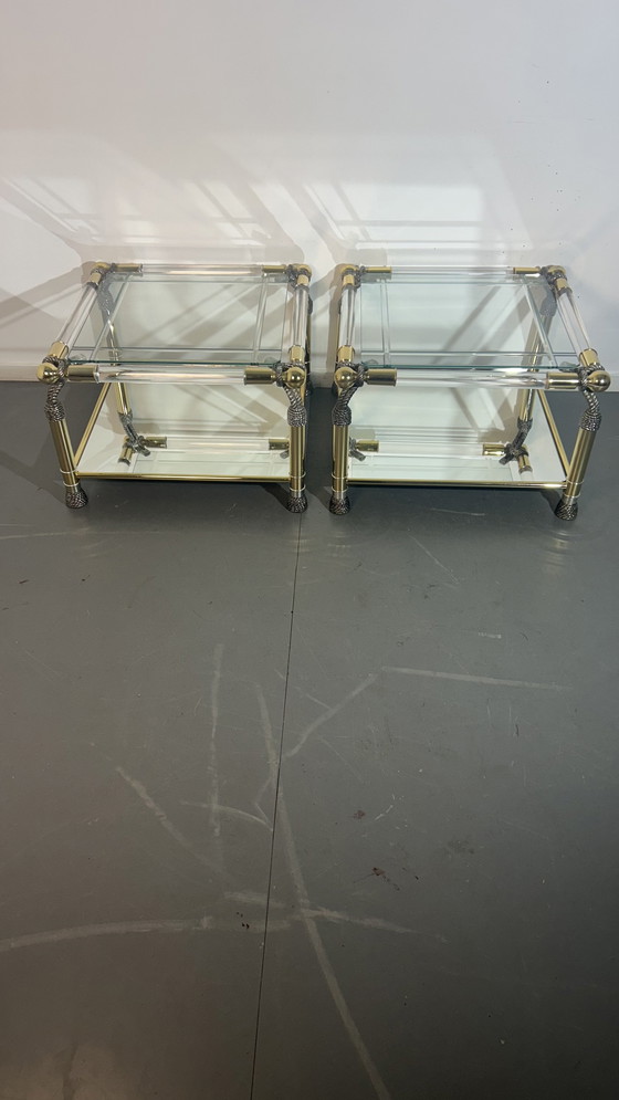 Image 1 of Set de tables d'appoint Curvasa (Espagne) '1980'