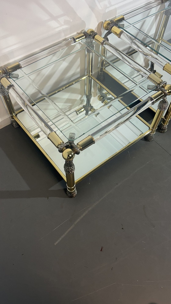 Image 1 of Set de tables d'appoint Curvasa (Espagne) '1980'